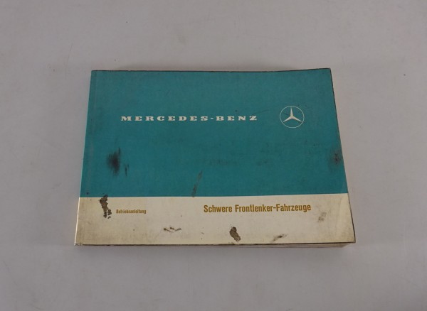 Betriebsanleitung Mercedes-Benz LP 1624 + 1924 + LPS 2024 + 2224 von 1971