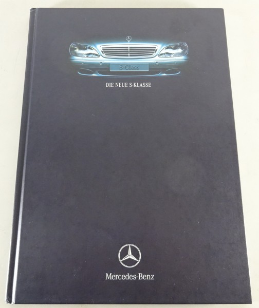 Prospekt / Fahrzeugvorstellung Mercedes-Benz S-Klasse W220 Stand 09/1998