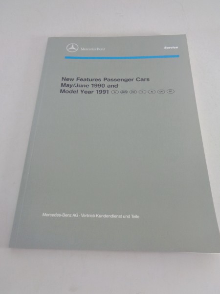 Workshop Manual Innovation Mercedes Benz Type 129 124 126 201 model year 1990/91