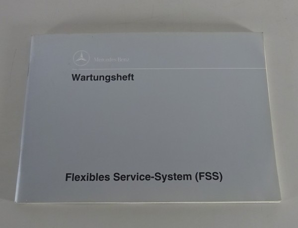 Scheckheft Blanko Mercedes-Benz LKW MK - BM 625 / SK - BM 650 Stand 05/1994