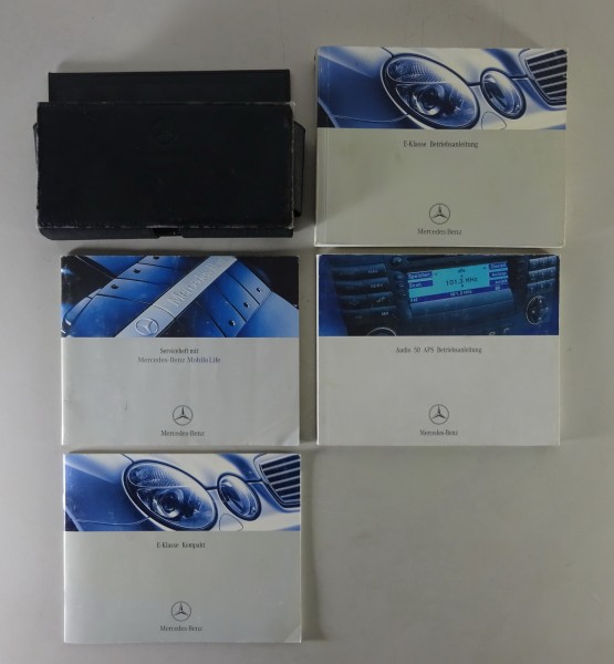 Bordmappe + Betriebsanleitung Mercedes E-Klasse W211 + T-Modell S211 von 11/2002