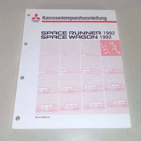 Werkstatthandbuch Mitsubishi Space Runner / Space Wagon Karosserie Mj. 1992