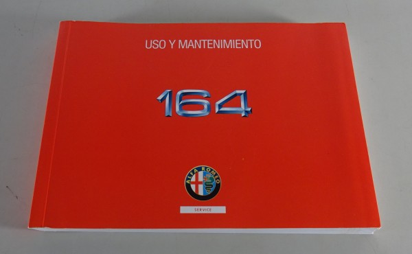 Uso y Mantenimiento Alfa Romeo 164 V6 / V6 - 24V / T. Spark / TD Stand 05/1996