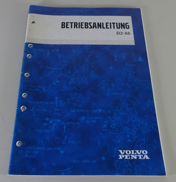 Betriebsanleitung Volvo Penta Motor D2-55 A Stand 06/2001