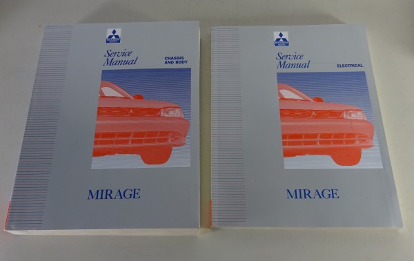 Workshop Manual / Service Manual Mitsubishi Colt / Mirage C50 from 1993 - 1994