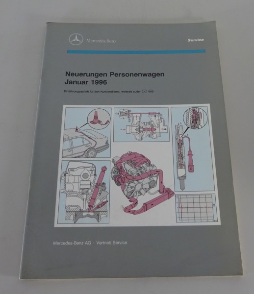 Werkstatthandbuch Neuerungen Mercedes W210 E 280 Turbo-Diesel, E 290, E 420 1996