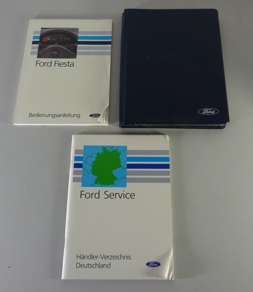 Bordmappe + Betriebsanleitung Ford Fiesta von 09/1992