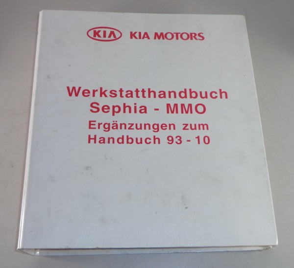 Werkstatthandbuch Kia Sephia ab Baujahr 1996 Stand 1996