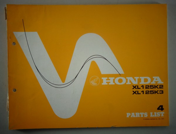 Teilekatalog / Parts List Honda CM 125 T / CM 185 T Stand 1979