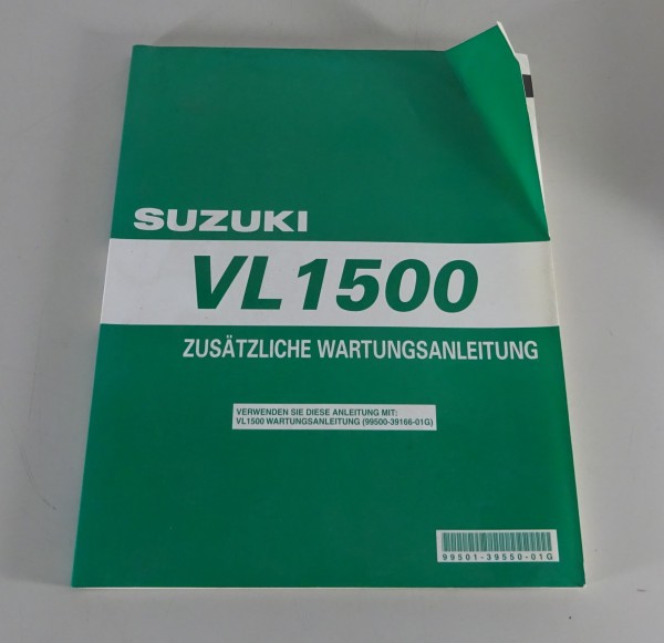 Werkstatthandbuch Nachtrag Suzuki VL 1500 Intruder K5 Stand 08/2004