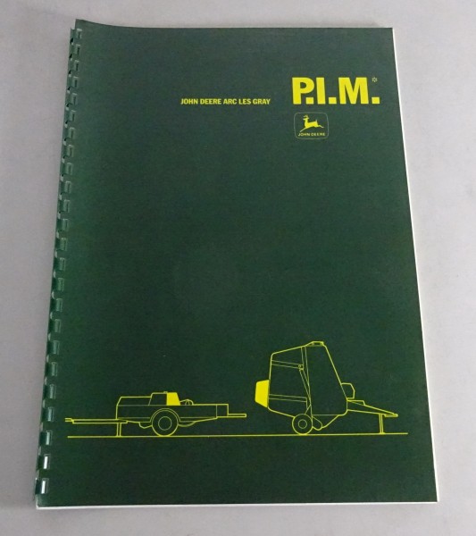 Produktinformationen John Deere Rundballenpresse 545 & 550 Stand 08/1988