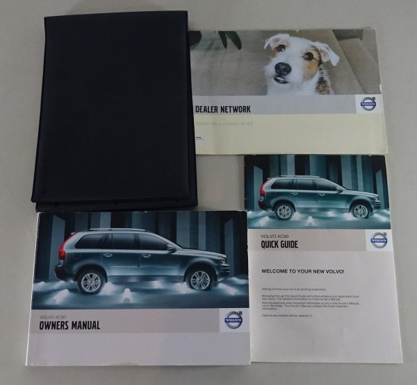 Owner's Manual / Handbook + wallet Volvo XC90 from 2006