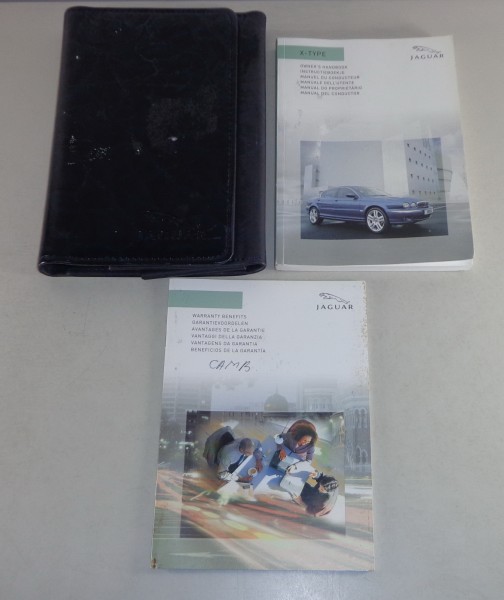 Owner's Manual + Wallet Jaguar X-Type model year 2005