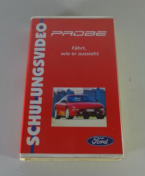 VHS Video Schulungsvideo Ford Probe Fährt, wie er aussieht von 03/1994