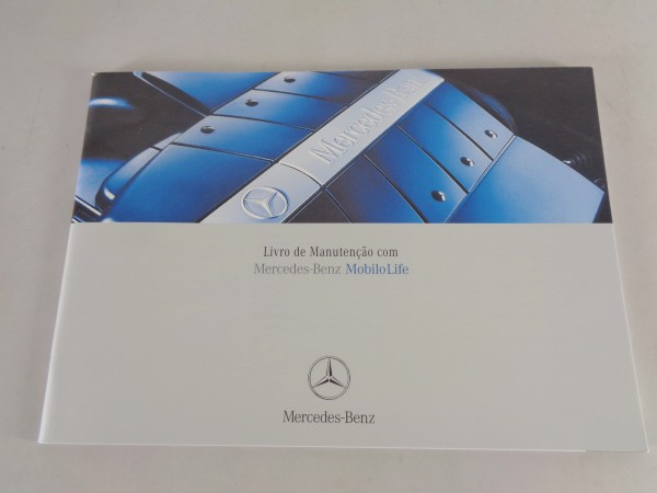 Scheckheft Mercedes Benz R171 SLK 200 Kompressor / 350 auf Portugiesisch 05/2003