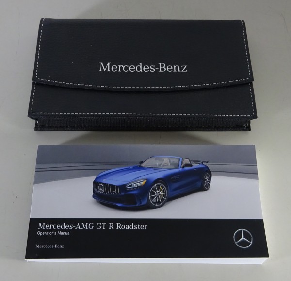 Wallet + Owner´s Manual Mercedes-Benz AMG GT R Roadster Typ R 190 from 2020