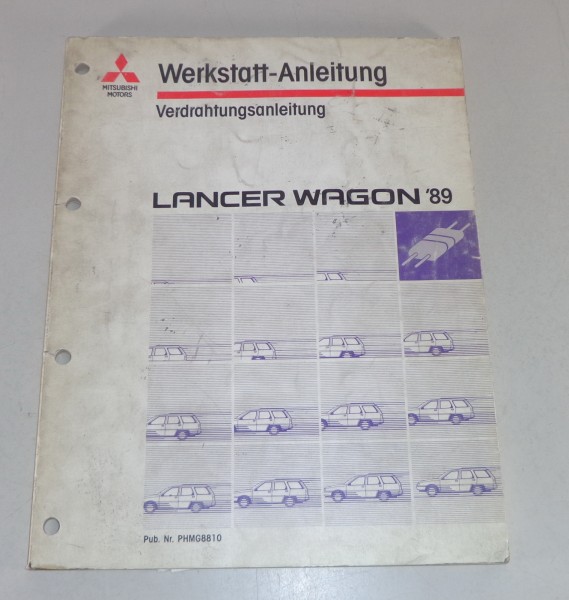 Werkstatthandbuch Mitsubishi Lancer Wagon Elektrik Schaltpläne Modelljahr 1989