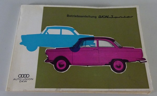 Betriebsanleitung / Handbuch DKW Junior + Junior de Luxe von 08/1961