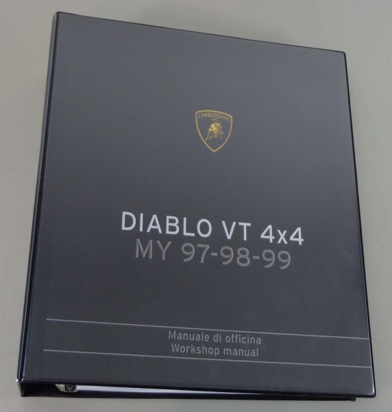 Werkstatthandbuch Lamborghini Diablo 4x4 Baujahr 1997 - 1999