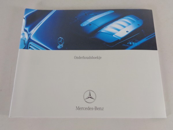 Scheckheft Mercedes Benz E-Klasse W211 / CLS C219 auf Niederländisch 06/2004