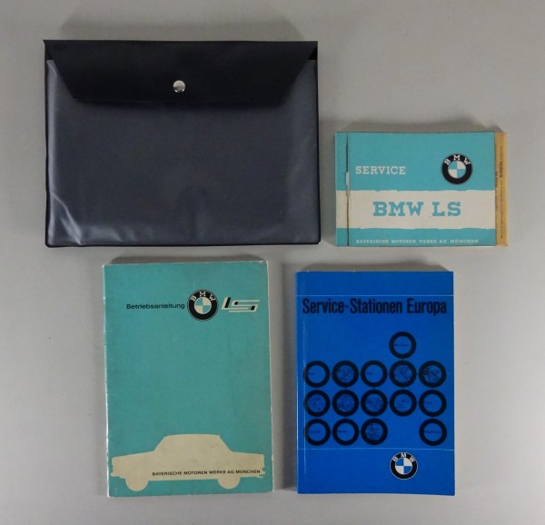 Bordmappe + Betriebsanleitung / Handbuch BMW LS Luxus Stand 04/1962