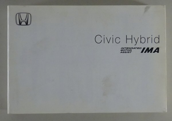 Betriebsanleitung / Owner´s Manual Honda Civic Hybrid IMA Stand 2004 engl.