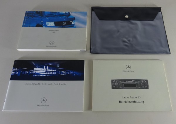 Bordmappe + Betriebsanleitung Mercedes-Benz Transporter Vario 814 D Stand 2004