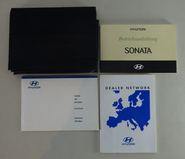 Bordmappe + Betriebsanleitung Hyundai Sonata Stand 07/2002