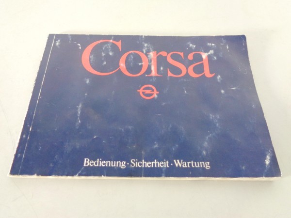 Betriebsanleitung Handbuch Opel Corsa A Stand Februar 1983