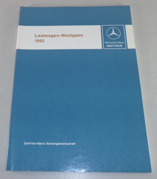 Werkstatthandbuch Mercedes Benz NG80 1419-2850 LKW Neutypen 1983 Stand 09/1983