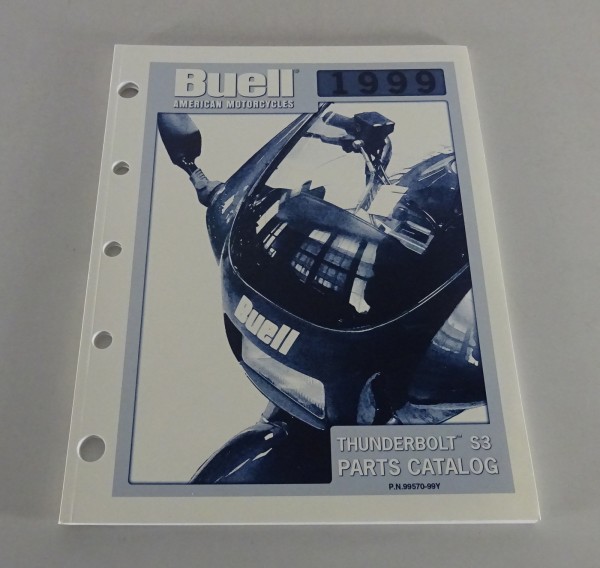 Parts catalog / Spare parts list Buell Thunderbolt S3 Model 1999 from 11/1998