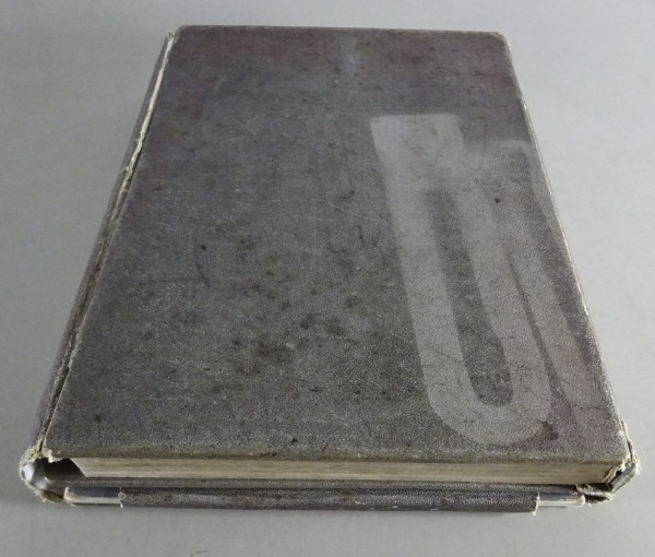 Betriebsanleitung & Teilekatalog Mercedes Benz 190 SL R121 von 08/1956