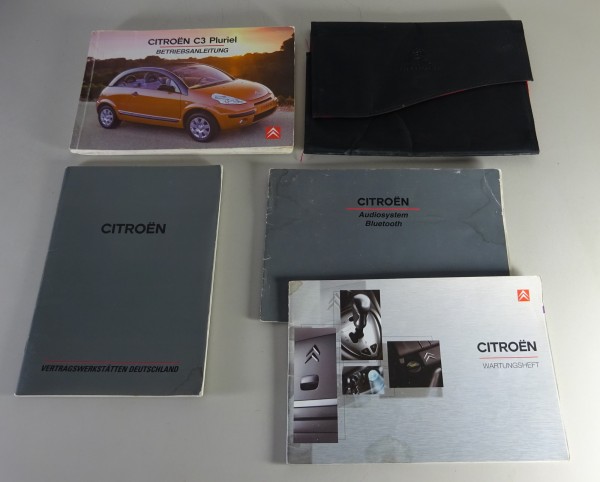 Bordmappe + Betriebsanleitung / Handbuch Citroen C3 Pluriel Stand 06/2005