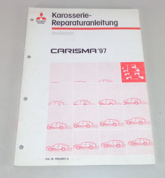 Werkstatthandbuch Mitsubishi Carisma Nachtrag Karosserie ab Baujahr 1997