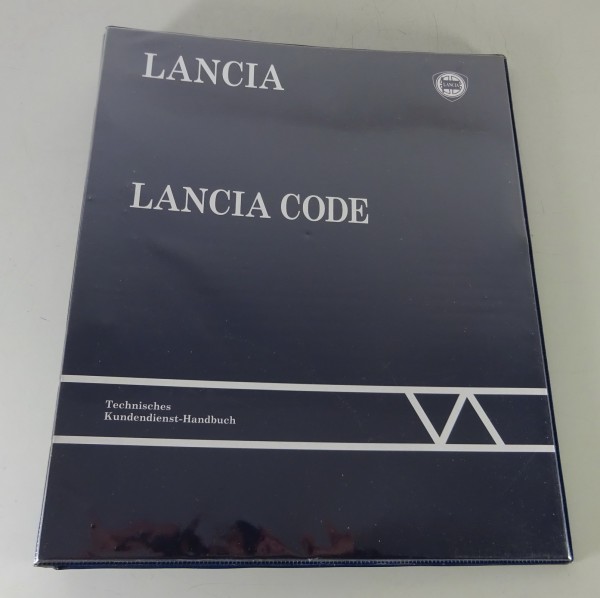 Werkstatthandbuch Lancia Delta, Dedra, Kappa Wegfahrsperre System CODE von 1995