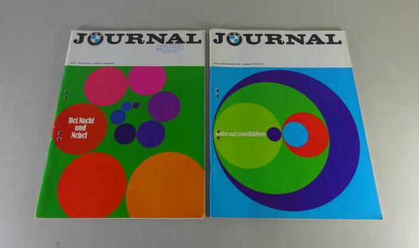 Magazin - BMW Journal 2 Hefte u. a. mit BMW Neue Klasse / 2002 / E9 '07-10/1969