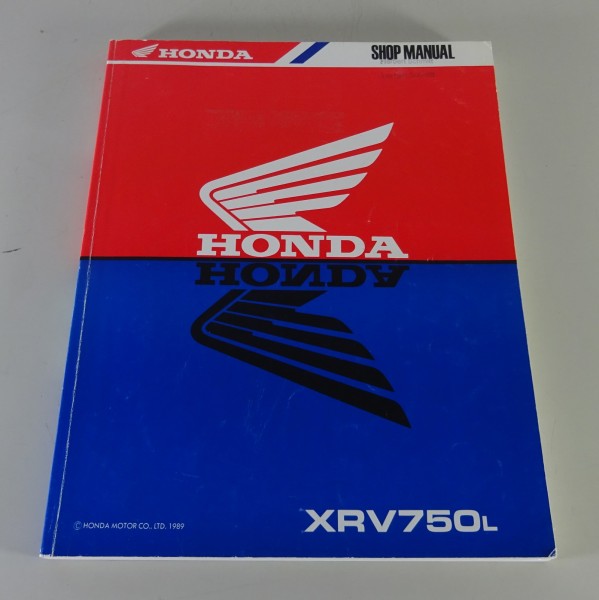 Workshop Manual Honda XRV 750 Africa Twin from 1989