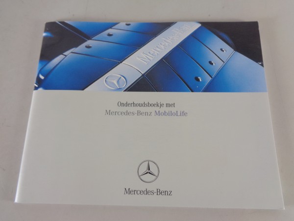 Scheckheft Mercedes Benz C-Klasse W203 & E-Klasse W211 auf Niederländisch 3/2003