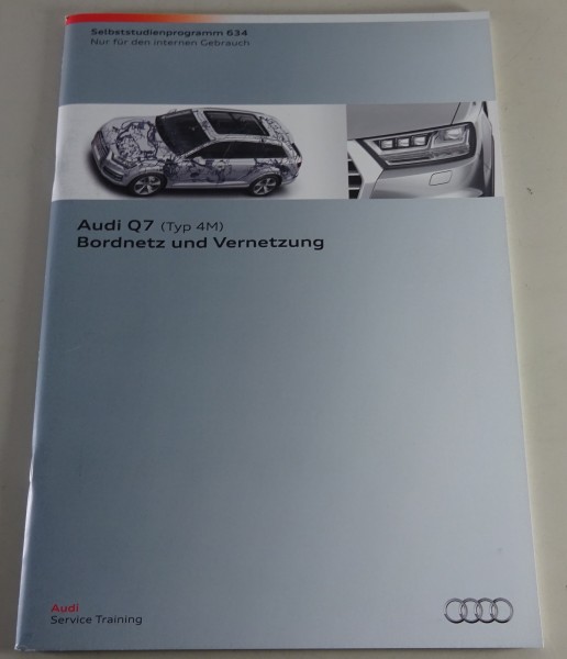 Selbststudienprogramm SSP 634 Audi Q7 (Typ 4M) Bordnetz Vernetzung Stand 02/2015