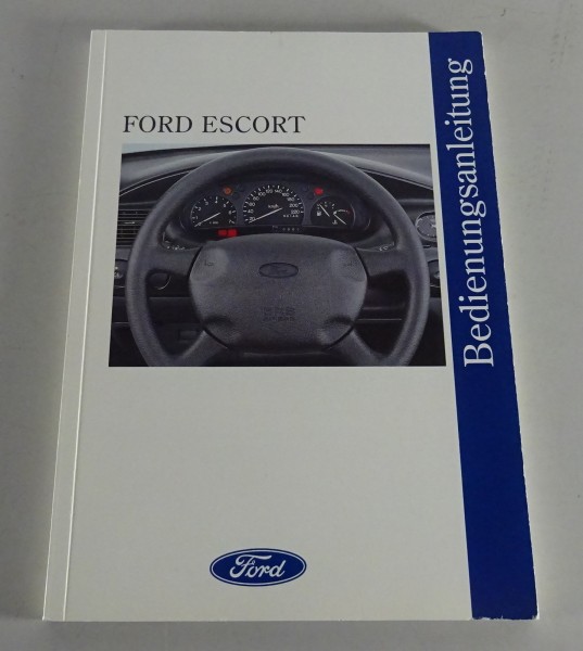 Betriebsanleitung / Handbuch Ford Escort incl. Cabrio & RS 2000 Stand 02/1995