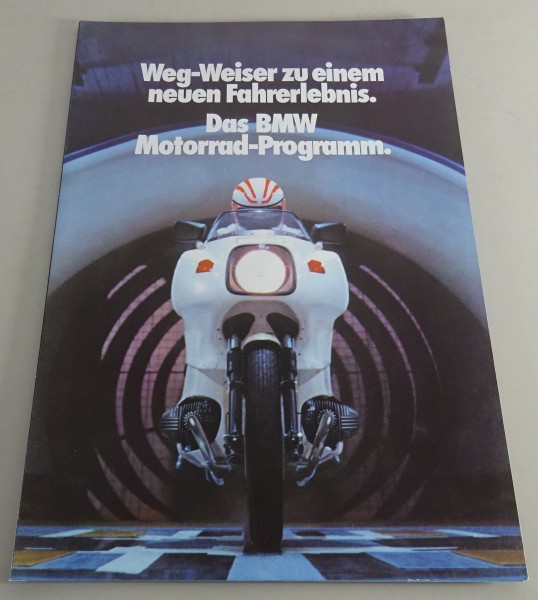 Prospekt / BMW Motorrad-Programm mit BMW R60/7, R100/7, R100RS Stand 01/1978