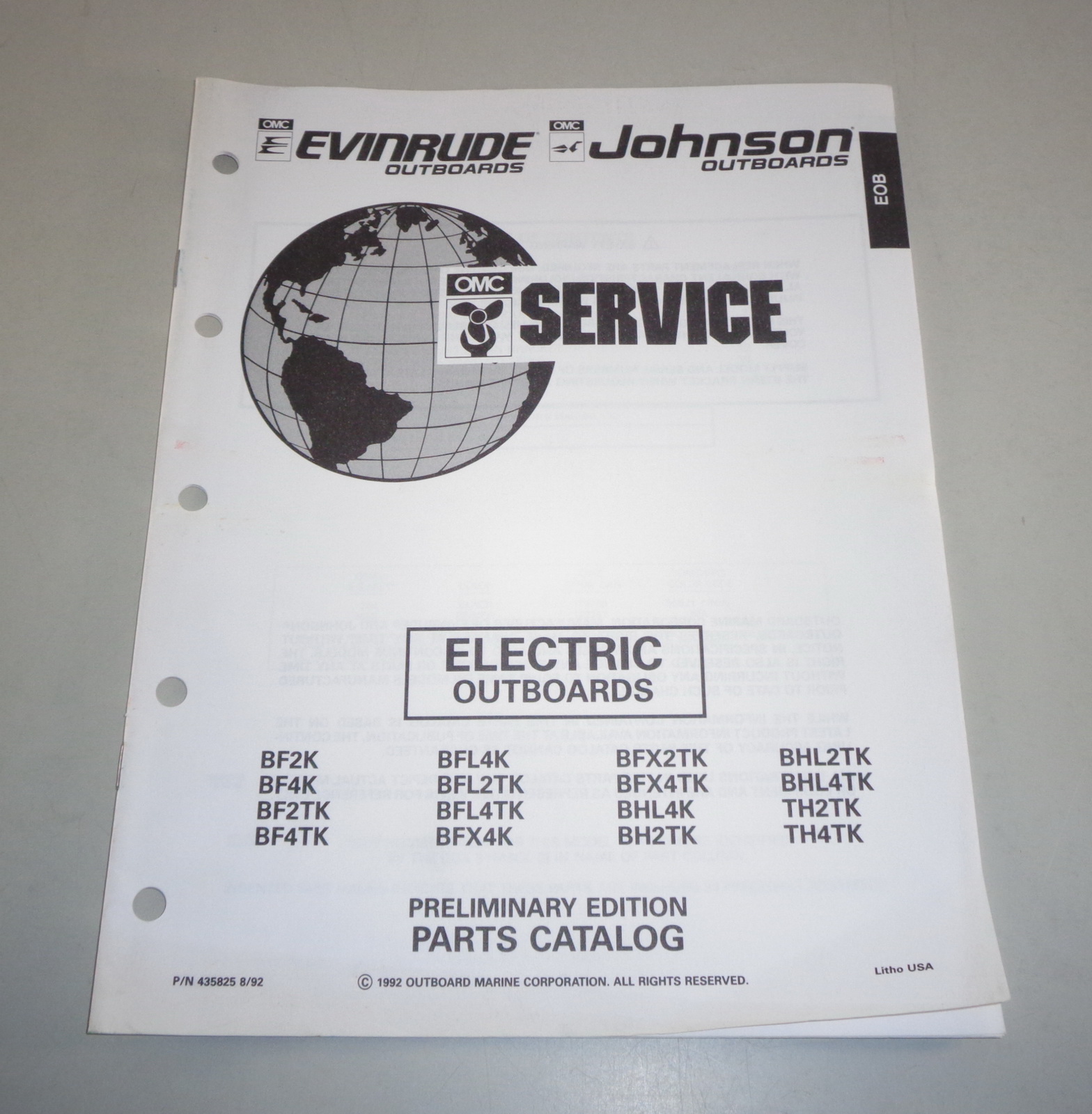 Johnson Evinrude OMC Rondelle hors-bord/Sterndrive OEM, 3852183 0318452
