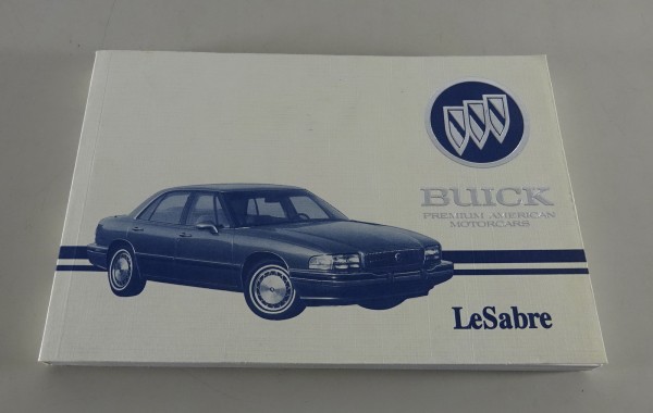 Owner´s Manual / Handbook Buick Le Sabre Stand 1994