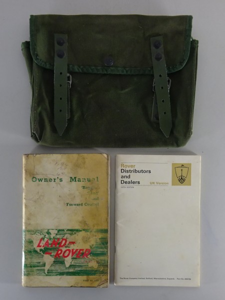Wallet + Owner´s Manual Land Rover Series IIA incl. Forward Control from 06/1971