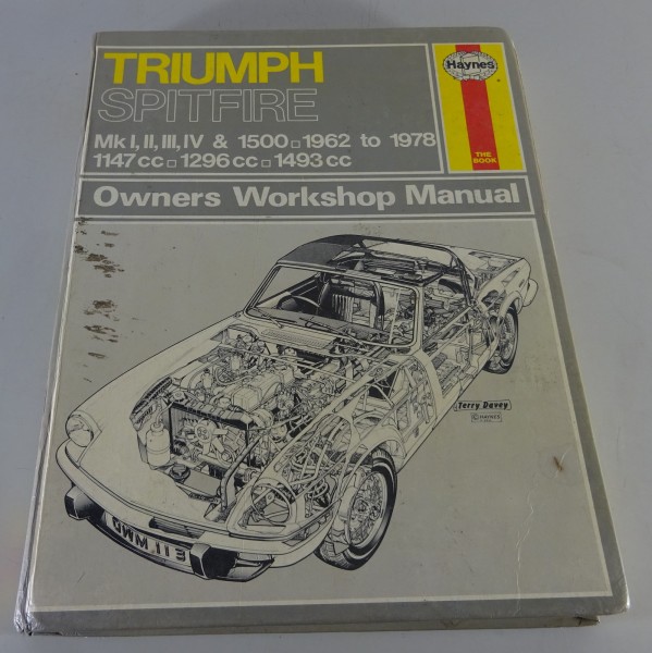 Reparaturanleitung - Haynes Triumph Spitfire MK 1 - 4 & 1500 ENG MY 1962 - 1978