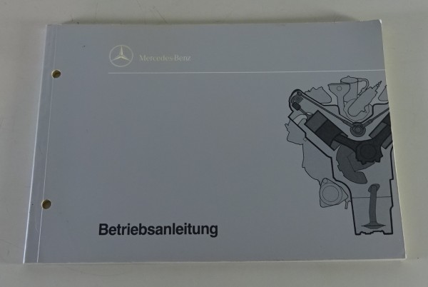 Betriebsanleitung / Handbuch Mercedes-Benz Dieselmotor OM 441 - 444 LA von 1991