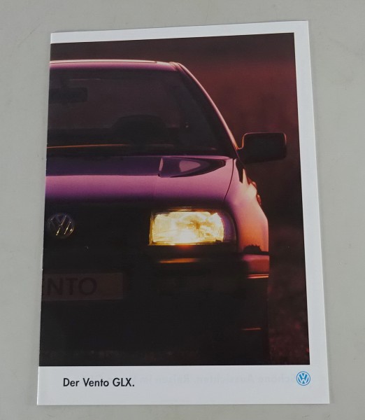 Prospekt / Broschüre VW Vento GLX von 08/1994