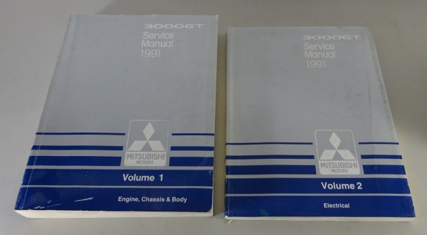 Workshop Manual / Service Manual Mitsubishi 3000 GT 1. Serie from 1991