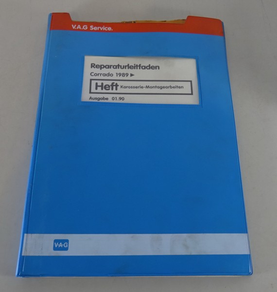 Werkstatthandbuch VW Corrado 53i Karosserie Montage ab 1989 Stand 01/1990