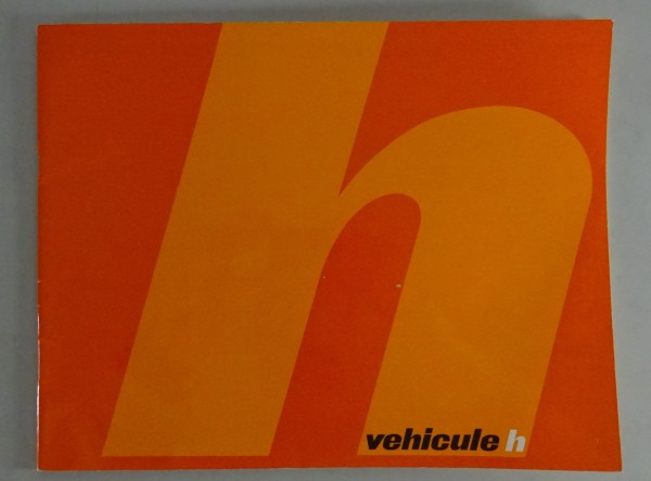 Prospekt / Broschüre Citroen HZ / HY von 02/1964 auf französisch